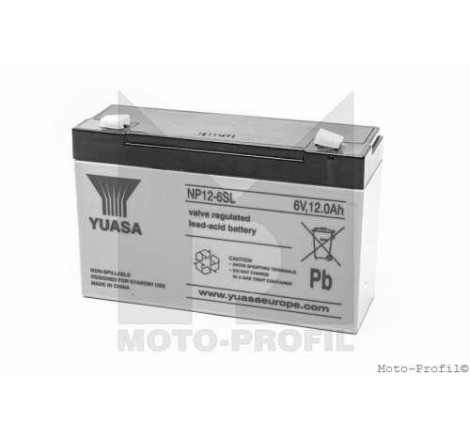 štartovacia batéria - YUASA - NP12-6