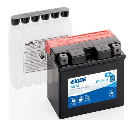 štartovacia batéria - EXIDE - ETZ7-BS