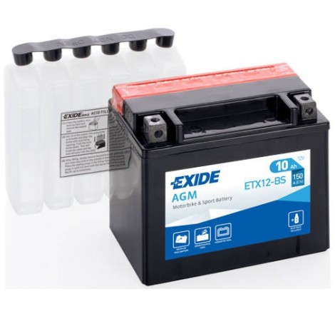 štartovacia batéria - EXIDE - ETX12-BS