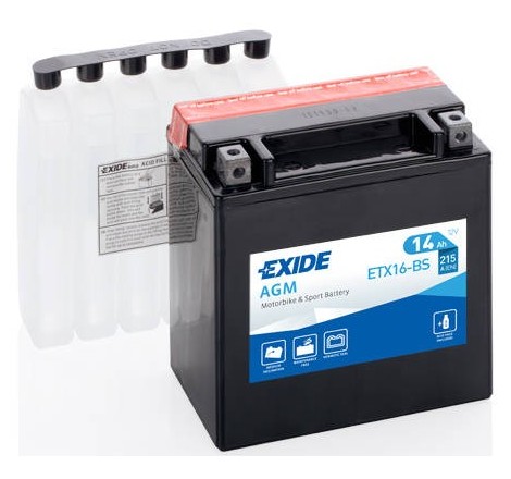 štartovacia batéria - EXIDE - ETX16-BS