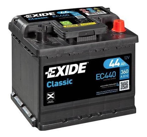 štartovacia batéria - EXIDE - EC440