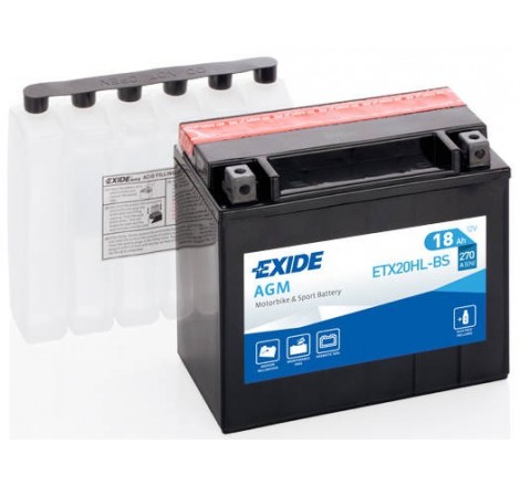 štartovacia batéria - EXIDE - ETX20HL-BS