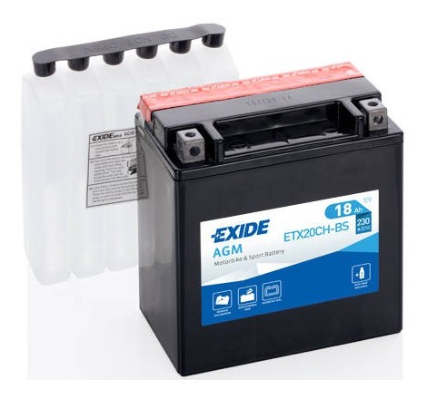 štartovacia batéria - EXIDE - ETX20CH-BS