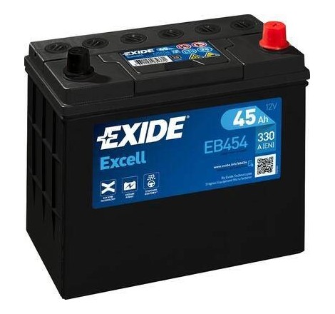 štartovacia batéria - EXIDE - EB454