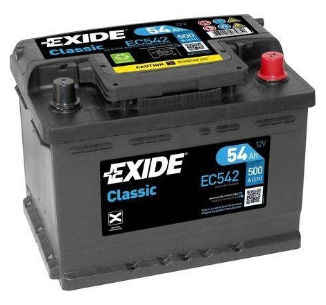 štartovacia batéria - EXIDE - EC542