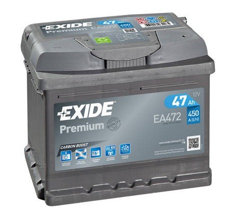 štartovacia batéria - EXIDE - EA472