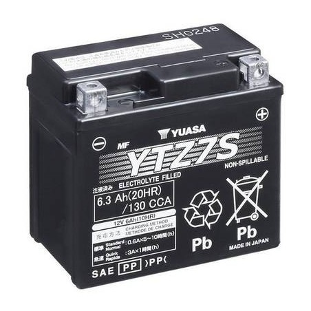 štartovacia batéria - YUASA - YTZ7S