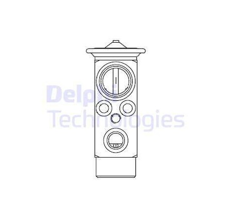 Expanzný ventil klimatizácie - DELPHI - CB1020V