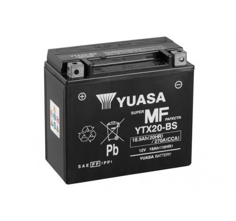 štartovacia batéria - YUASA - YTX20-BS