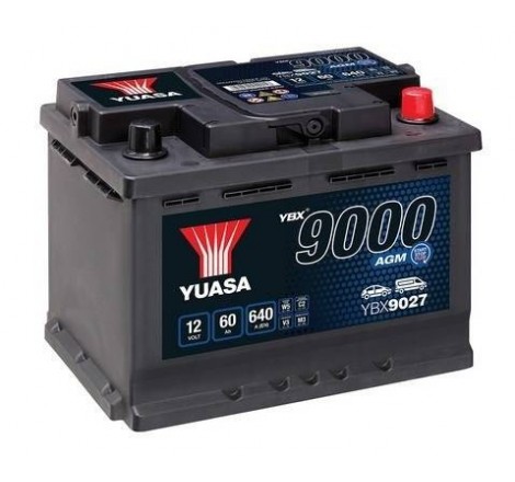 štartovacia batéria - YUASA - YBX9027