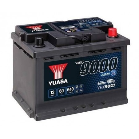 štartovacia batéria - YUASA - YBX9027