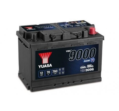 štartovacia batéria - YUASA - YBX9096