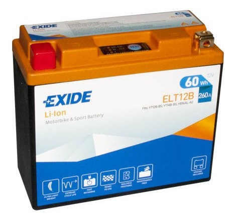 štartovacia batéria - EXIDE - ELT12B