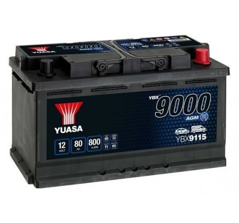 štartovacia batéria - YUASA - YBX9115