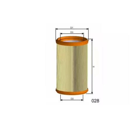 Vzduchový filter - MISFAT
