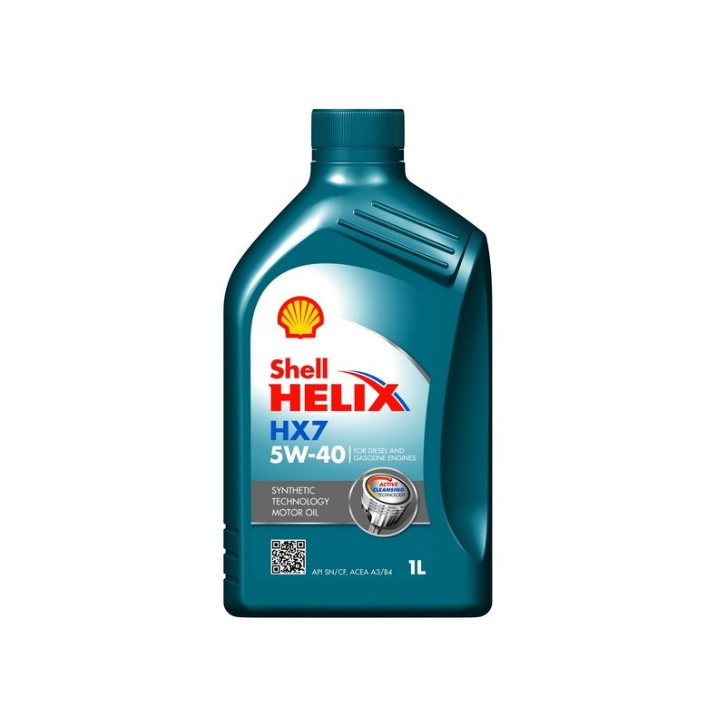 Motorový olej - SHELL OLEJE - OL SH HX7 5W40 1L