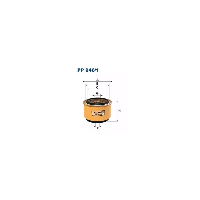 Palivový filter-PP946/1-256