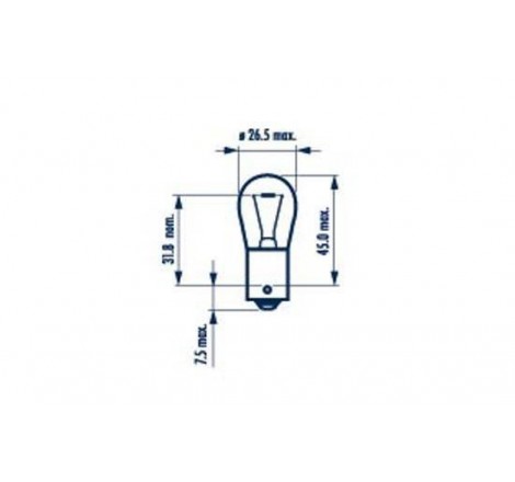 žiarovka pre smerové svetlo - NARVA - 17635