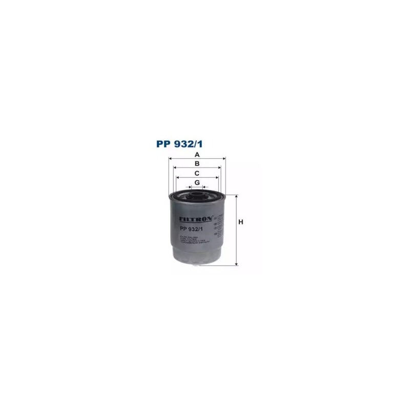 Palivový filter-PP932/1-256