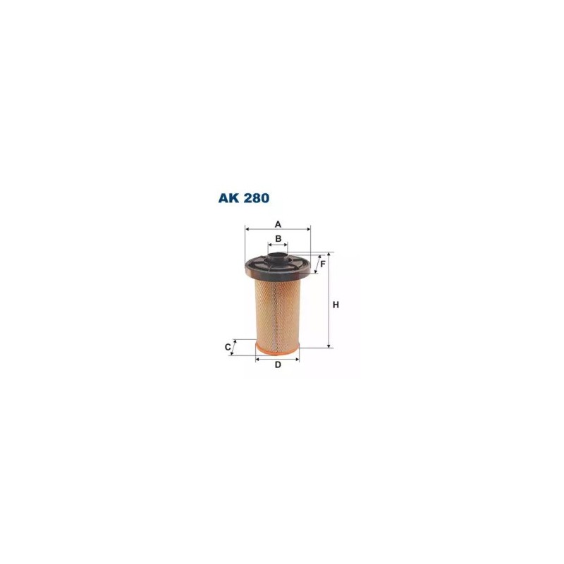Vzduchový filter-AK280-256