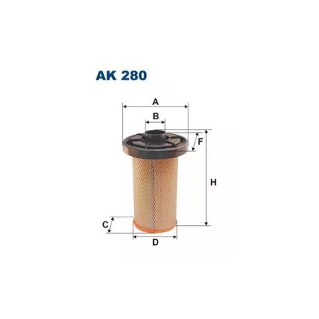 Vzduchový filter-AK280-256