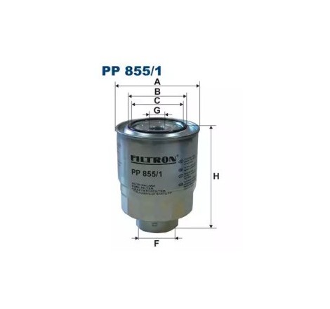Palivový filter-PP855/1-256