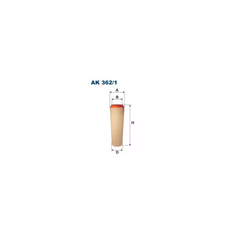 Vzduchový filter-AK362/1-256