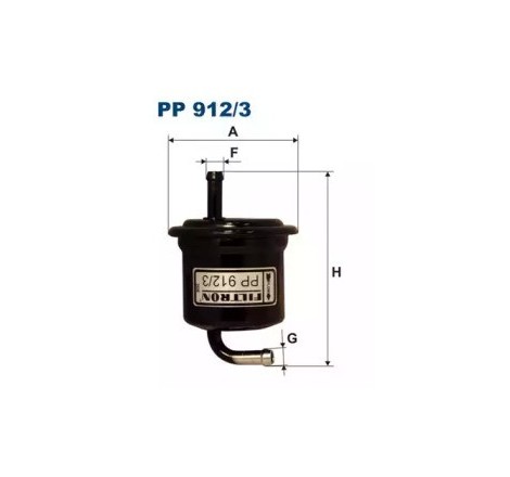 Palivový filter-PP912/3-256
