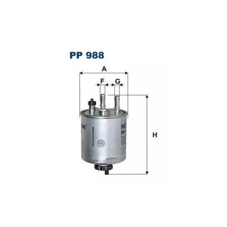 Palivový filter-PP988-256