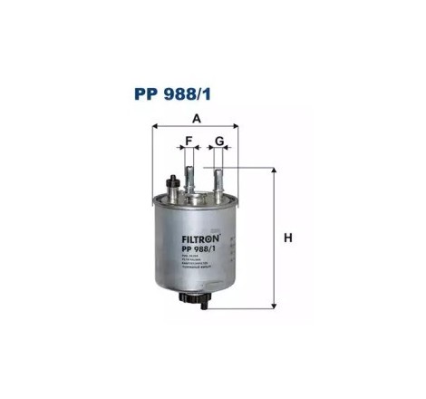 Palivový filter-PP988/1-256
