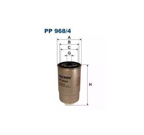 Palivový filter-PP968/4-256