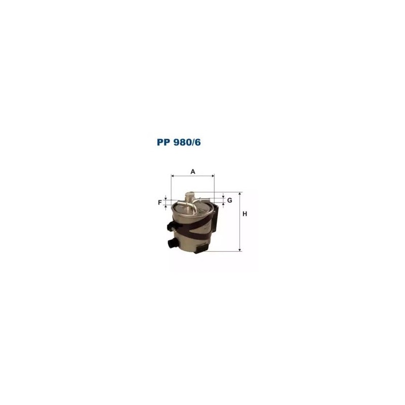 Palivový filter-PP980/6-256